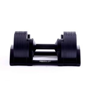 Nuobell 2-20Kg Dumbbells (x2) - Black Out - Image 2