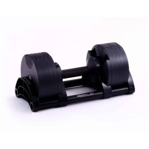 Nuobell 2-20Kg Dumbbells (x2) - Black Out - Image 4