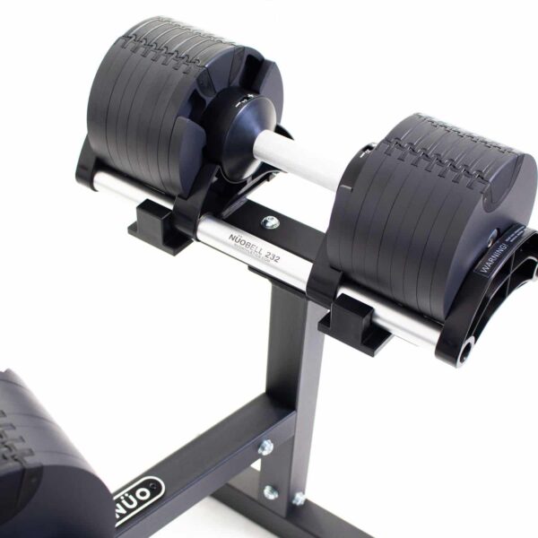 Nuobell 2-32Kg Dumbbells (x2) - Classic with Dumbbell Stand